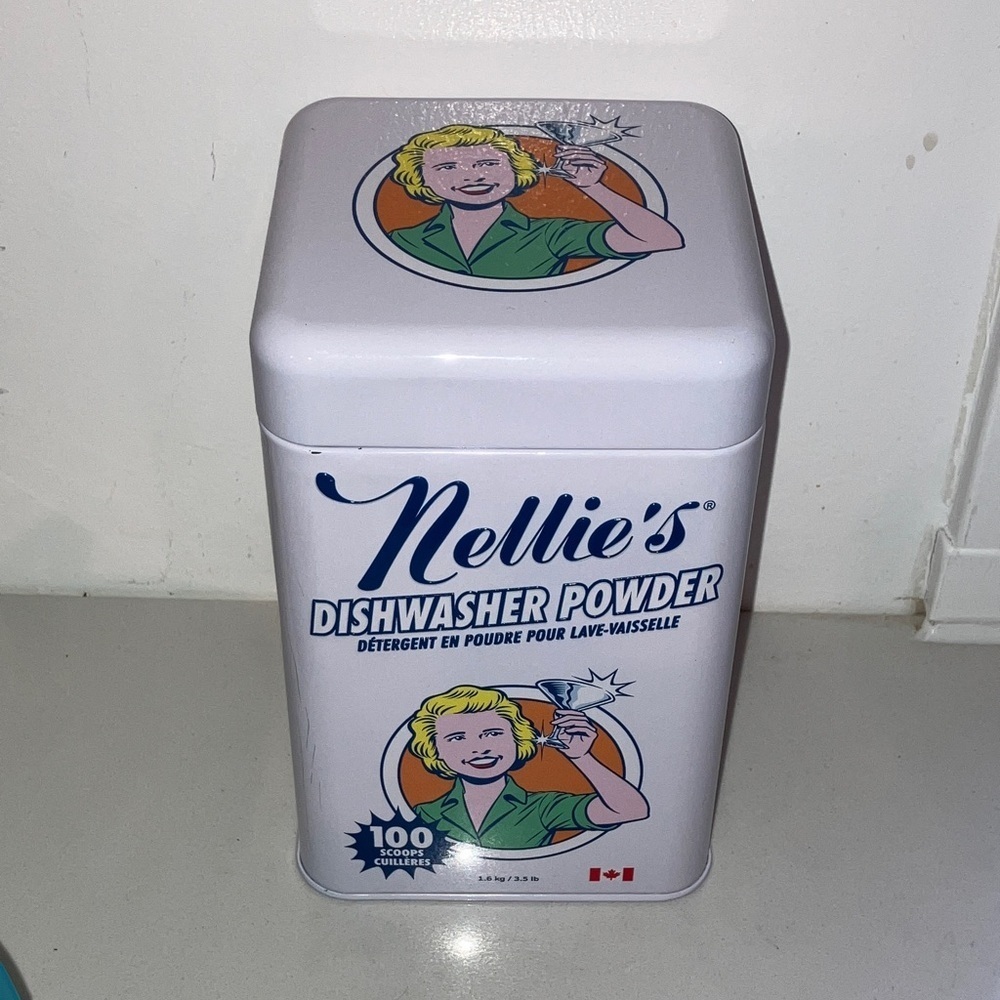 Nellie’s Dishwasher Powder Tin